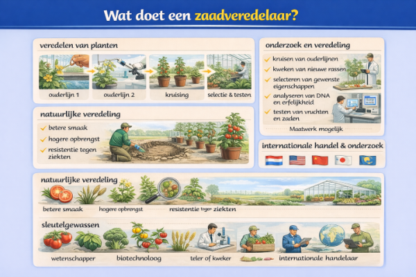 Wat doet een zaadveredelaar